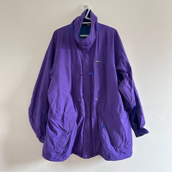 Patagonia Other - Vintage 90’s Patagonia Purple Outdoor Shell Jacket